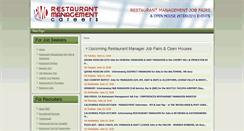 Desktop Screenshot of foodbizjobs.com